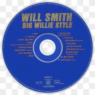 Will Smith Big Willie Style Cd Disc Image - Cd Clipart