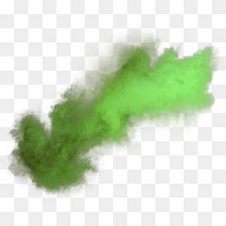 Smoke Png - Green Smoke Transparent Background Clipart