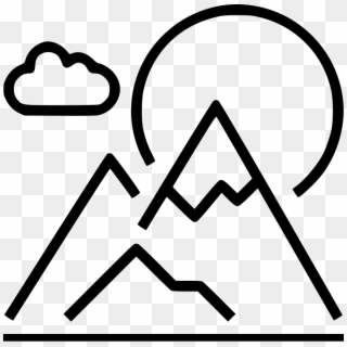 Png File Svg - Mountain Icon Png Transparent Clipart