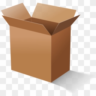 Boxes Clipart Png - Cardboard Box Transparent Png