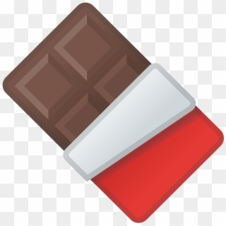 Chocolate Bar Icon - Emoji Chocolate Clipart