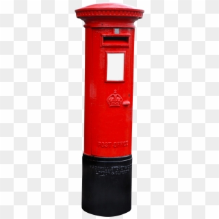 Cylinder Postbox - Old Post Box Clipart