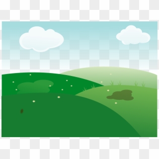 Graphic Library Stock Land Scape Free On Dumielauxepices - Clipart Hills Background - Png Download