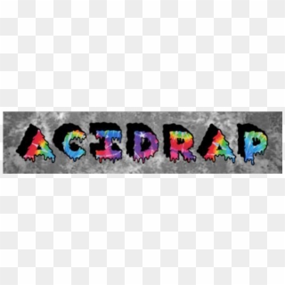 Acid Rap Bumper Sticker Clipart