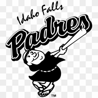 Idaho Falls Padres Logo Png Transparent - San Diego Padres Friar Clipart