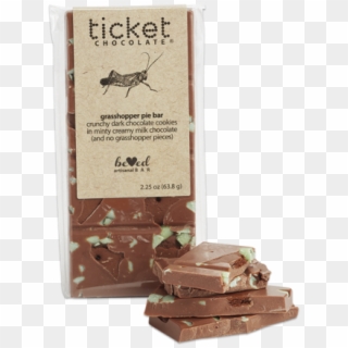 Grasshopper Pie Chocolate Bar - Chocolate Bar Clipart