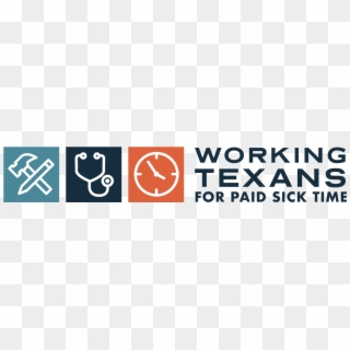 Working Texan's For Paid Sick Leave Working Texan's - Working Texas For Paid Sick Time Clipart