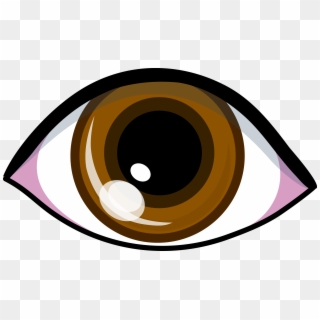 Brown Eye Clipart - Png Download