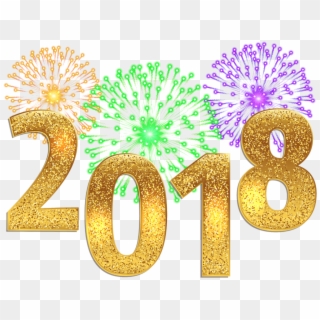 1024 X 800 4 - New Year 2018 Png Clipart