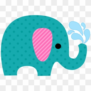 Elefante Chevron Png - Elefante Bebe Dibujo Clipart
