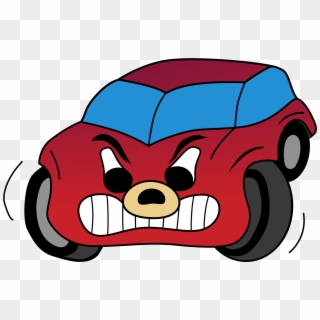 This Free Icons Png Design Of Comic Red Angry Car Clipart