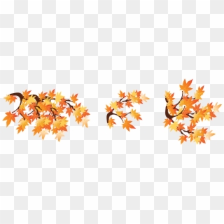 Vector Freeuse Download Fall Transparent Branch - Fall And Winter Border Clipart