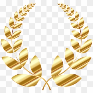 This Free Icons Png Design Of Golden Laurel Wreath Clipart