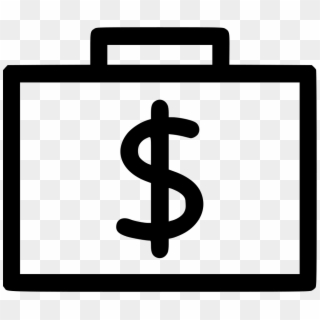 Suitcase Bag Cash Money Comments - Icon โอน เงิน Clipart