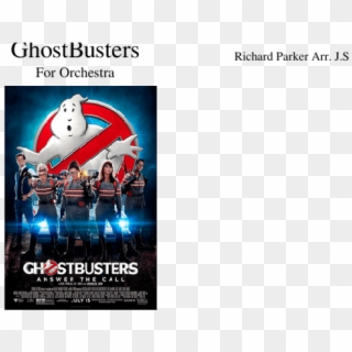 Ghostbusters Themes- For Orchestra - Flyer Clipart