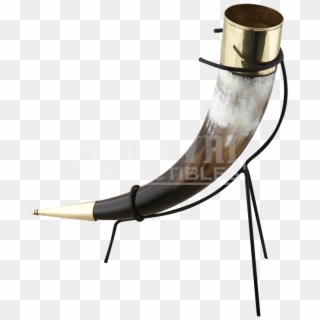 Replica Viking Drinking Horn With Stand - Hammock Clipart