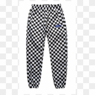 Fnty Retro Checkered Pants - Checkered Racer Trousers Clipart