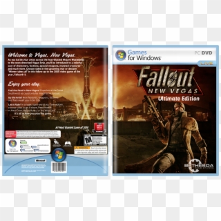 New Vegas Ultimate Edition Box Cover - Fallout New Vegas Ultimate Box Art Clipart