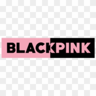 Blackpink Logo Logoblackpink Blink Kpop - Carmine Clipart