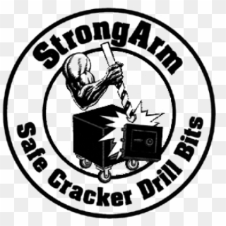 Carbide Tipped Drill Bit “strongarm” - Stress Management Logo Clipart