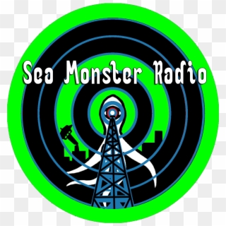 Sea Monster Radio Show - Circle Clipart