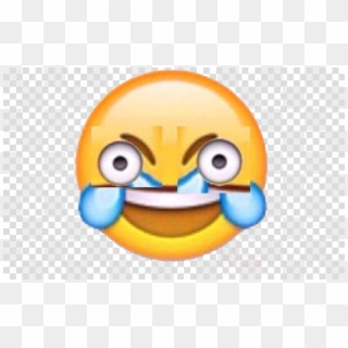 Discord Joy Emoji Clipart Face With Tears Of Joy Emoji - White Telegram Logo Png Transparent Png