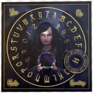 The Spirit Guide Ouija Board By Lisa Parker - Glass Ouija Board Clipart