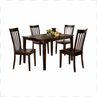 Table And Chair Sets - Ashley D258 225 Clipart