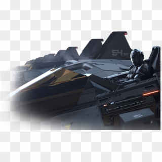 The Loaner Ship Will Be The Aegis Retaliator Bomber, - Star Citizen Aegis Eclipse - Png Download