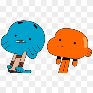 Shocked Png - Darwin Amazing World Of Gumball Png Clipart