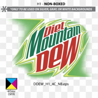 Diet Mountain Dew Vector - Diet Mountain Dew Svg Clipart
