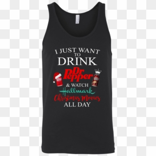 I Just Want To Drink Dr Pepper N Watch Hallmark Christmas - Asr Love Clipart
