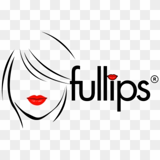 Lipstick Logo Png - Fullips Logo Clipart