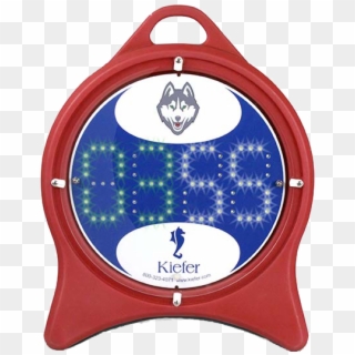 Kiefer Custom 15" Digital Pace Clock - Crest Clipart