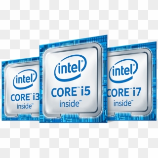 Intel Core Skylake Broadwell New Desktop Mobile Processors - Core I3 Core I5 Core I7 Clipart