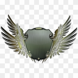 Shield And Wings Png Clipart
