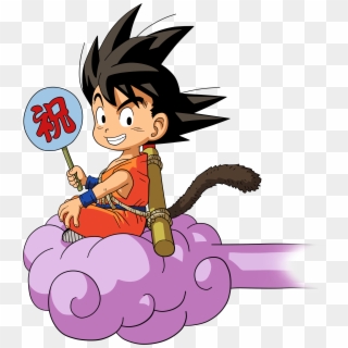 Download Dragon Ball Goku Logo - Goku En Su Nube Clipart