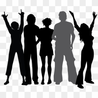 Group Silhouette - Silhouette Clipart