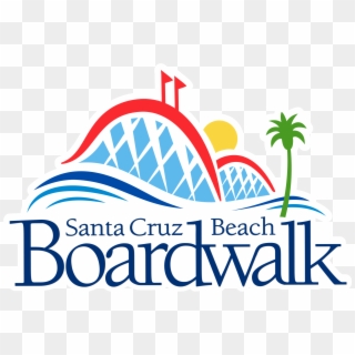 Santa Cruz Beach Logo Clipart