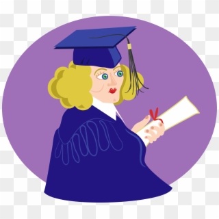 This Free Icons Png Design Of Graduation Girl Clipart