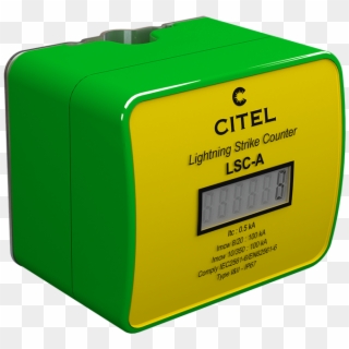 Lsc-a Lightning Current Counter - Surge Counter Citel Clipart