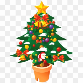 Christmas Tree Clipart Png - Merry Christmas 2018 Wishes Transparent Png