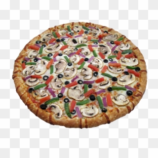 Vegetarian Pizza - Vegetarian Pizza Png Clipart