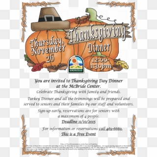 Download Flyer - Thanksgiving Giving Thanks Clipart