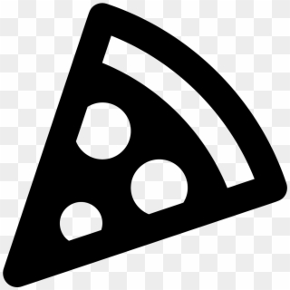 The Pizza Icon Is Shaped Like A Piece Of Pizza Clipart