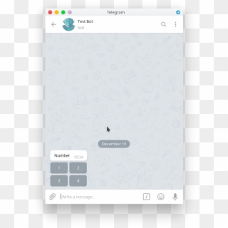 Distribute Buttons Result - Telegram Bot Buttons Clipart