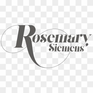 Rosemary Siemens Official Rosemary Siemens Official - Calligraphy Clipart