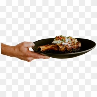 Plate Of Food Png - Food Plate In Hand Png Clipart