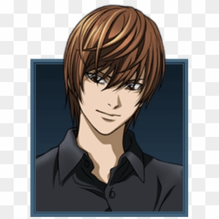 - Light From Death Note , Png Download - Light Yagami Head Clipart
