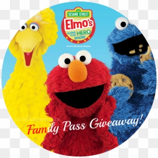 Sesame Street Presents Elmo's Super Fun Hero Show And - Elmo's World Animals Book Clipart
